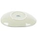 A Tuxton TuxTrendz Artisan Sagebrush china plate with a white rim.