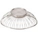 An American Metalcraft stainless steel oval basket.