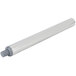 A long silver tube with a grey cap.