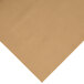 A close-up of a beige Creative Converting plastic table cover.