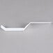 A white plastic Fineline spatula with a white handle.