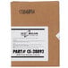 A brown box with black and white Alto-Shaam label.