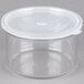 a plastic container with a lid