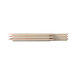 A rectangular faux bamboo serving board with a white background.