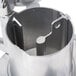 A Robot Coupe metal pusher feed head assembly.