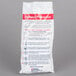 A white plastic bag with red text that says "Universal Precaution Kit"