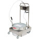 MirOil 75HD 75 lb. Fryer Oil Hand Operated Filter Machine and Discard Trolley