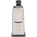 A Tablecraft stainless steel 4-sided box grater with a black handle.
