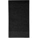 A black rectangular Creative Converting guest towel with a white border.