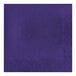 A purple Creative Converting luncheon napkin with a diamond pattern.