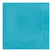 A Bermuda Blue paper napkin with a diamond pattern.