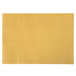 a yellow rectangular object with white specks
