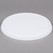 A white round GET Cabana melamine box lid.