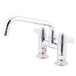 a close-up of a faucet