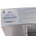 A stainless steel Advance Tabco hand sink on a counter.