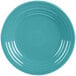 a close-up of a blue plate