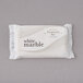 A white package of Dial White Marble Deodorant soap with black text.