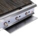 A stainless steel grease tray for a Cooking Performance Group charbroiler.