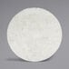 A white circular 3M Natural Blend floor pad.