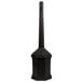 A black Commercial Zone Smokers' Outpost cigarette receptacle with a long handle.