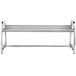 Commercial Zone 725229 Skyline Series 4' Stainless Steel Indoor / Outdoor Bench