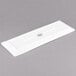 A white rectangular Libbey porcelain tray.