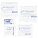 A white package of Polar Tech Re-Freez-R-Brix foam freeze packs with blue text.