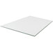 An Avantco replacement glass side panel on a white background.