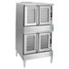 Blodgett BDO-100-G-ES Natural Gas Double Deck Full Size Gas Convection Oven - 90,000 BTU