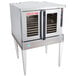 A Blodgett commercial electric convection oven with a door open.