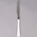 Silver Visions 7 1/2 inch Heavy Weight Plastic Knife with White Handle - 480/Case