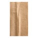 A brown kraft natural tall-fold dispenser napkin.