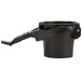 A black plastic Hamilton Beach coffee pod holder with a handle.