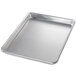 Chicago Metallic 40450 Quarter Size 16 Gauge Aluminum Sheet Pan - Curled Rim, No Wire, 9 1/2 inch x 13 inch