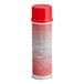 A close-up of a red Noble Chemical spray can with a white label and cap.