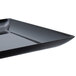 A black rectangular tray.