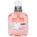 GOJO® 5161-03 FMX Luxury 1250 mL Cranberry Foaming Hand Soap - 3/Case
