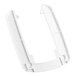 A white plastic GOJO True Fit wall plate with holes.