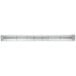 A long rectangular metal Nemco strip warmer with a white background.