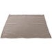 A close-up of a beige Intedge cloth napkin.