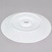 A CAC OYS-9 white china plate with a white rim.