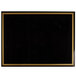 18 inch x 24 inch Ebony (Black) Marker Board RMW-1824-B
