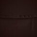 An Intedge brown polyester cloth table cover.