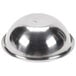 A silver Vollrath stainless steel mixing bowl.