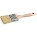 An Ateco boar bristle pastry brush with a wooden handle.