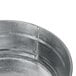 An American Metalcraft galvanized metal tub with a handle.