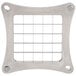 A stainless steel Nemco Easy Chopper III blade with a metal grid on it.