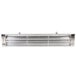 A stainless steel Bromic Heating Cobalt Smart-Heat electric patio heater.