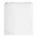 A white rectangular Carnival King paper bag with a white background.