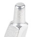 A close-up of a silver metal Nemco cutter frame screw.